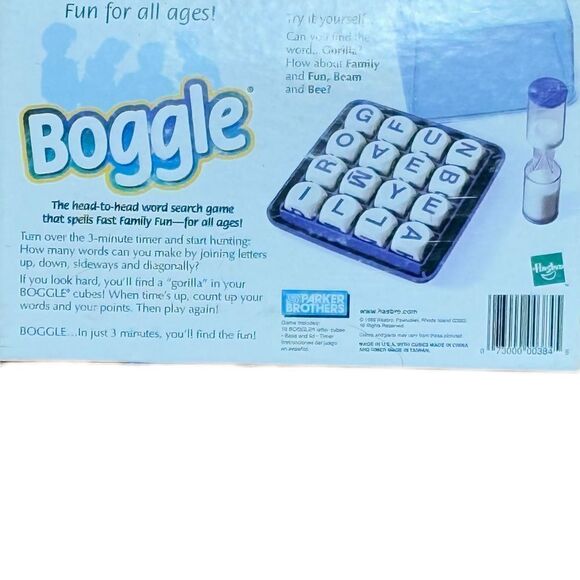 Boggle letter cube spelling game - Picture 2 of 3